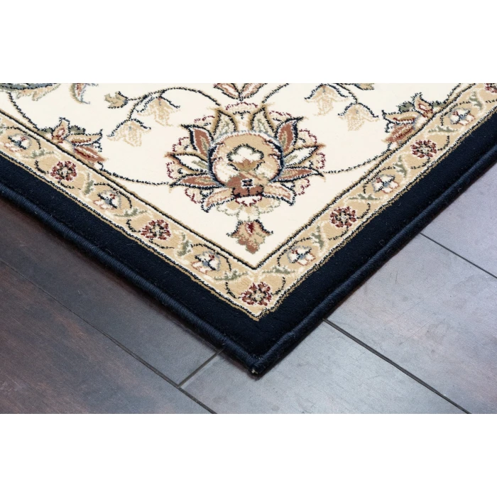 Dynamic Rugs ANCIENT GARDEN Blue/Ivory 57365 2ft. 2in. x 7ft. 7in. Rect. Rug