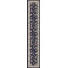 Dynamic Rugs ANCIENT GARDEN Blue/Ivory 57365 2ft. 2in. x 7ft. 7in. Rect. Rug