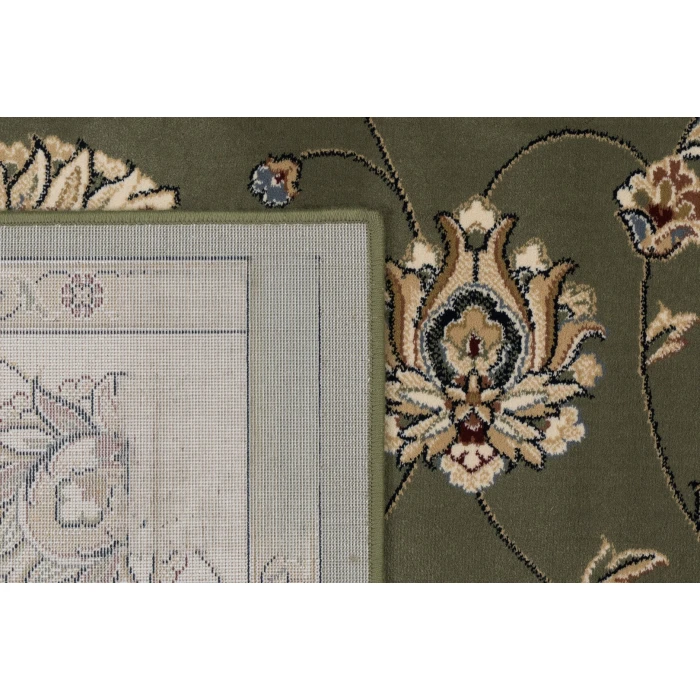 Dynamic Rugs ANCIENT GARDEN Green/Ivory 57365 7ft. 10in. x 10ft. 10in. Rect. Rug