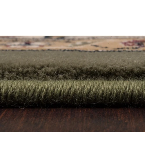 Dynamic Rugs ANCIENT GARDEN Green/Ivory 57365 2ft. x 3ft. 11in. Rect. Rug