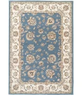 Dynamic Rugs ANCIENT GARDEN Light Blue/Ivory 57365 5ft. 3in. x 7ft. 7in. Rect. Rug