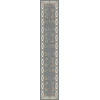 Dynamic Rugs ANCIENT GARDEN Light Blue/Ivory 57365 2ft. 2in. x 7ft. 7in. Rect. Rug