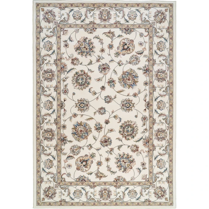 Dynamic Rugs ANCIENT GARDEN Ivory 57365 7ft. 10in. x 10ft. 10in. Rect. Rug