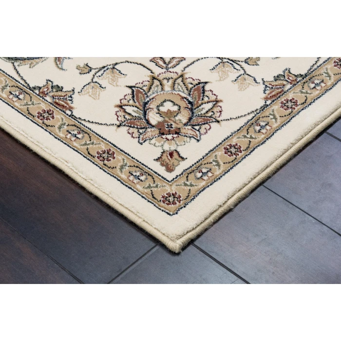 Dynamic Rugs ANCIENT GARDEN Ivory 57365 7ft. 10in. x 10ft. 10in. Rect. Rug