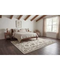 Dynamic Rugs ANCIENT GARDEN Ivory 57365 2ft. x 3ft. 11in. Rect. Rug