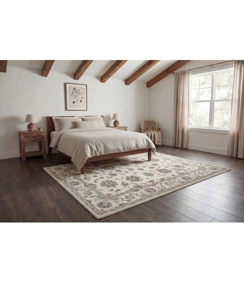 Dynamic Rugs ANCIENT GARDEN Ivory 57365 2ft. x 3ft. 11in. Rect. Rug