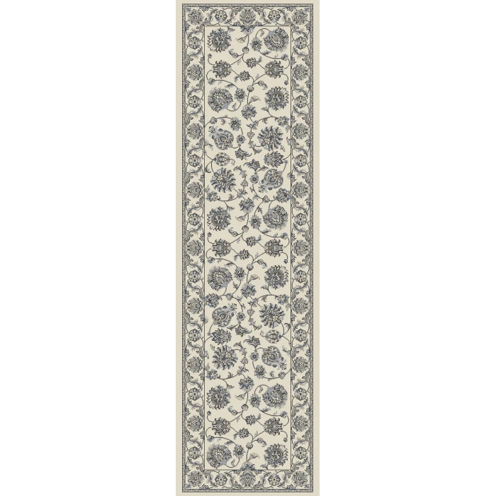 Dynamic Rugs ANCIENT GARDEN Cream 57365 2ft. 2in x 11ft. Rect. Rug