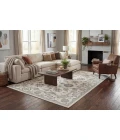 Dynamic Rugs ANCIENT GARDEN Cream 57365 2ft. x 3ft. 11in. Rect. Rug