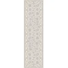 Dynamic Rugs ANCIENT GARDEN Soft Grey/Cream 57365 2ft. 2in. x 7ft. 7in. Rect. Rug