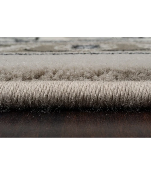 Dynamic Rugs ANCIENT GARDEN Soft Grey/Cream 57365 2ft. x 3ft. 11in. Rect. Rug