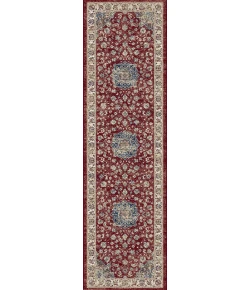 Dynamic Rugs ANCIENT GARDEN Red/Ivory 57559 2ft. 2in. x 7ft. 7in. Rect. Rug