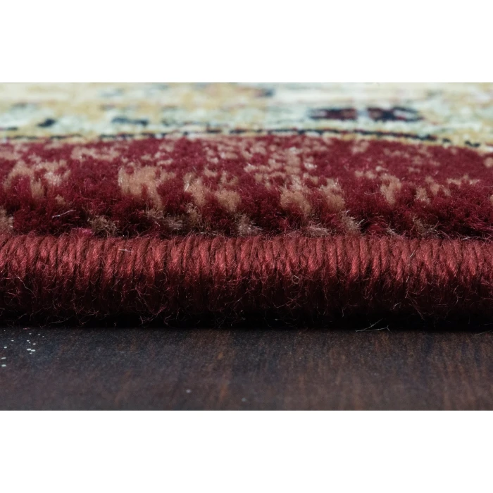 Dynamic Rugs ANCIENT GARDEN Red/Ivory 57559 2ft. 2in. x 7ft. 7in. Rect. Rug