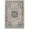 Dynamic Rugs ANCIENT GARDEN Silver/Grey 57559 2ft. x 3ft. 11in. Rect. Rug
