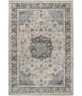 Dynamic Rugs ANCIENT GARDEN Silver/Grey 57559 2ft. x 3ft. 11in. Rect. Rug