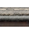 Dynamic Rugs ANCIENT GARDEN Silver/Grey 57559 5ft. 3in. Round Rug