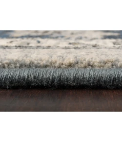 Dynamic Rugs ANCIENT GARDEN Silver/Blue 57559 2ft. 2in x 11ft. Rect. Rug