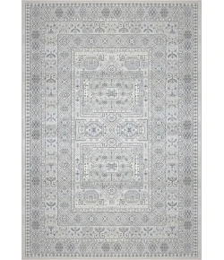 Dynamic Rugs ANCIENT GARDEN Silver/Grey 57147 2ft. 2in. x 11ft. Rect. Rug