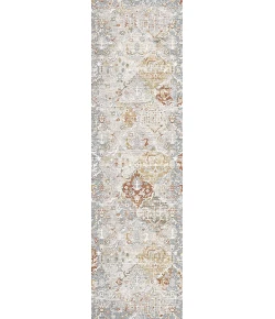 Dynamic Rugs ANNALISE Beige/Multi 7602 2ft. 2in. x 7ft. 7in. Rect. Rug