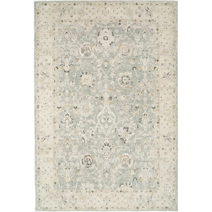 Dynamic Rugs ANNALISE Blue/Beige 7604 5ft. 3in. x 7ft. 7in. Rect. Rug