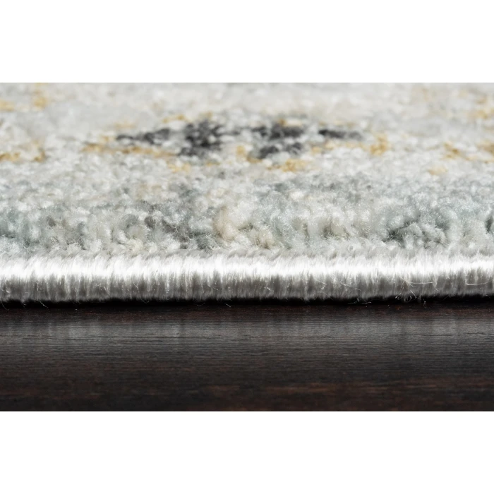 Dynamic Rugs ANNALISE Blue/Beige 7604 2ft. 2in. x 7ft. 7in. Rect. Rug