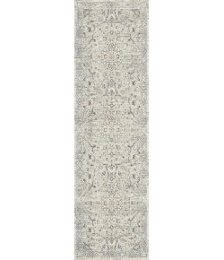 Dynamic Rugs ANNALISE Cream/Blue 7605 2ft. 2in. x 7ft. 7in. Rect. Rug