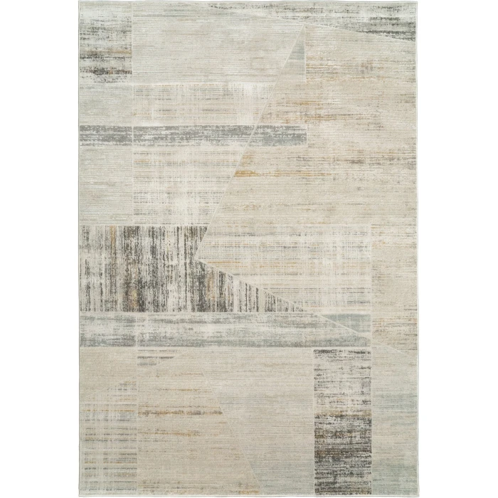 Dynamic Rugs ANNALISE Beige/Grey/Multi 7606 6ft. 7in. x 9ft. 6in. Rect. Rug