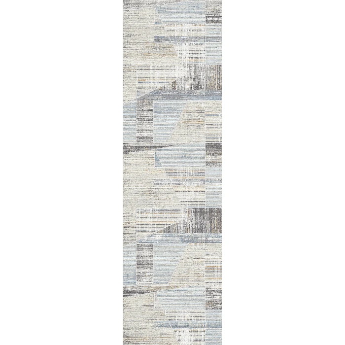 Dynamic Rugs ANNALISE Beige/Grey/Multi 7606 2ft. 2in. x 7ft. 7in. Rect. Rug
