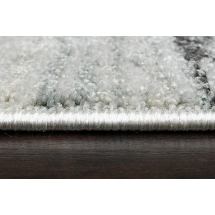 Dynamic Rugs ANNALISE Grey/Beige/Charcoal 7611 2ft. x 3ft. 11in. Rect. Rug