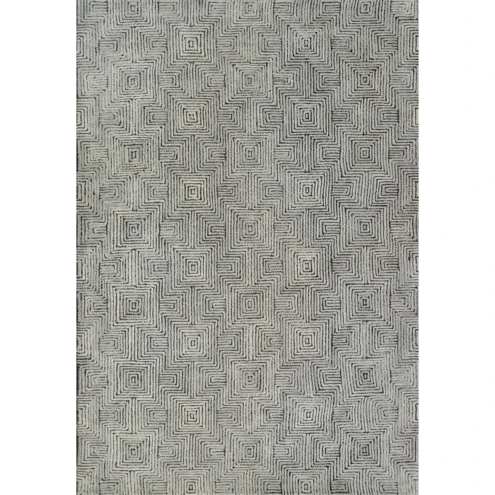 Dynamic Rugs ARIANA Grey/Charcoal 8180 8ft. x 11ft. Rect. Rug