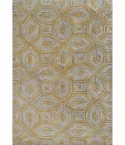 Dynamic Rugs ARIANA Gold/Dark Grey 8181 8ft. x 11ft. Rect. Rug