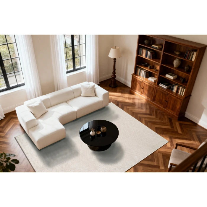 Dynamic Rugs ARTEN Grey 3751 5ft. 2in. x 7ft. Rect. Rug