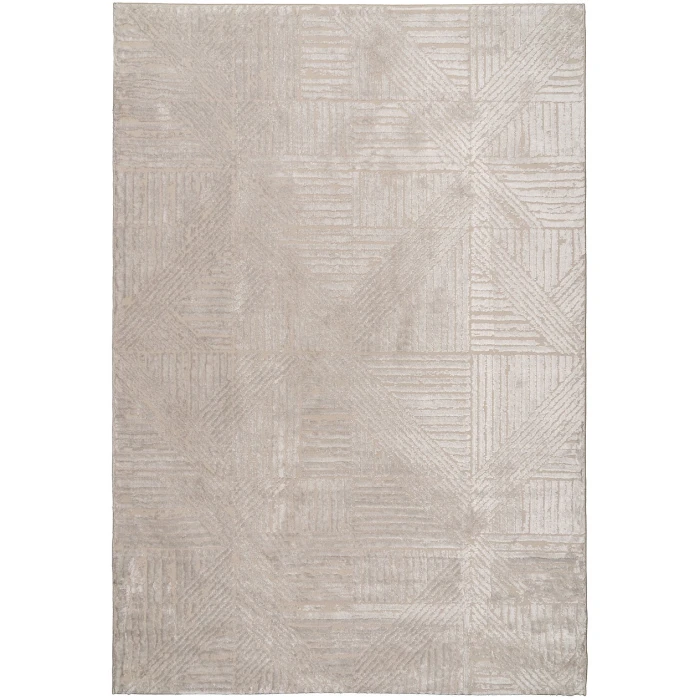 Dynamic Rugs ARTEN Cream/Grey 3753 7ft. 10in. x 9ft. 6in. Rect. Rug