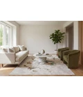 Dynamic Rugs ASPIRE Cream/Sage/Multi 11360 6ft. 7in. x 9ft. 6in. Rect. Rug