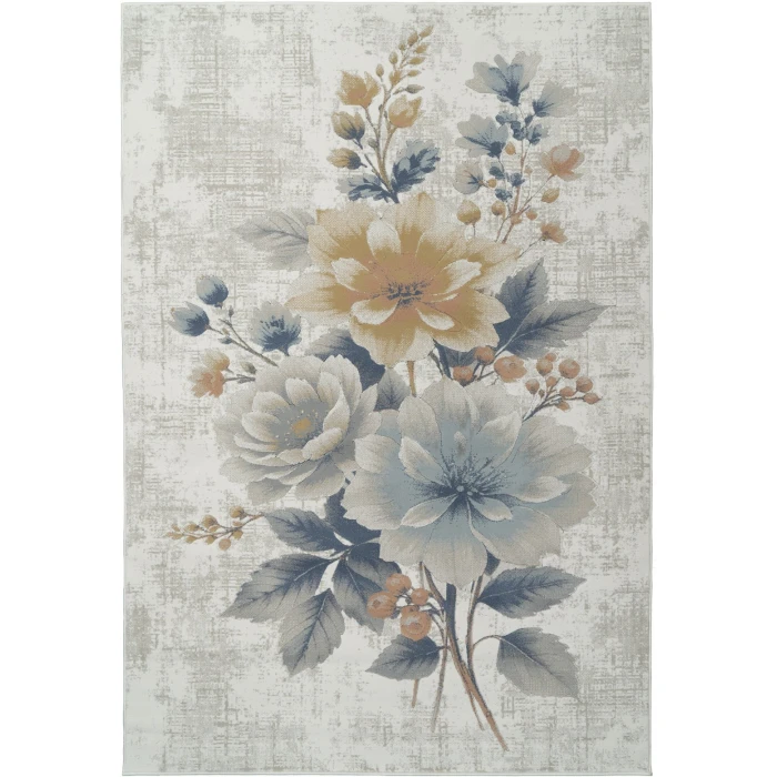 Dynamic Rugs ASPIRE Cream/Multi 11361 7ft. 10in. x 10ft. Rect. Rug