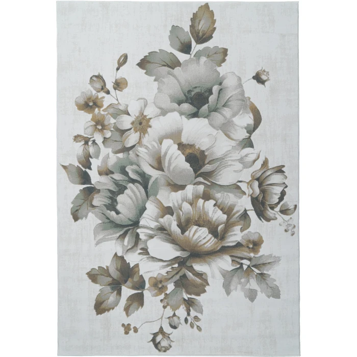 Dynamic Rugs ASPIRE Cream/Multi 11363 6ft. 7in. x 9ft. 6in. Rect. Rug