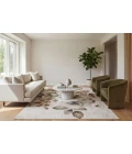 Dynamic Rugs ASPIRE Cream/Multi 11363 6ft. 7in. x 9ft. 6in. Rect. Rug