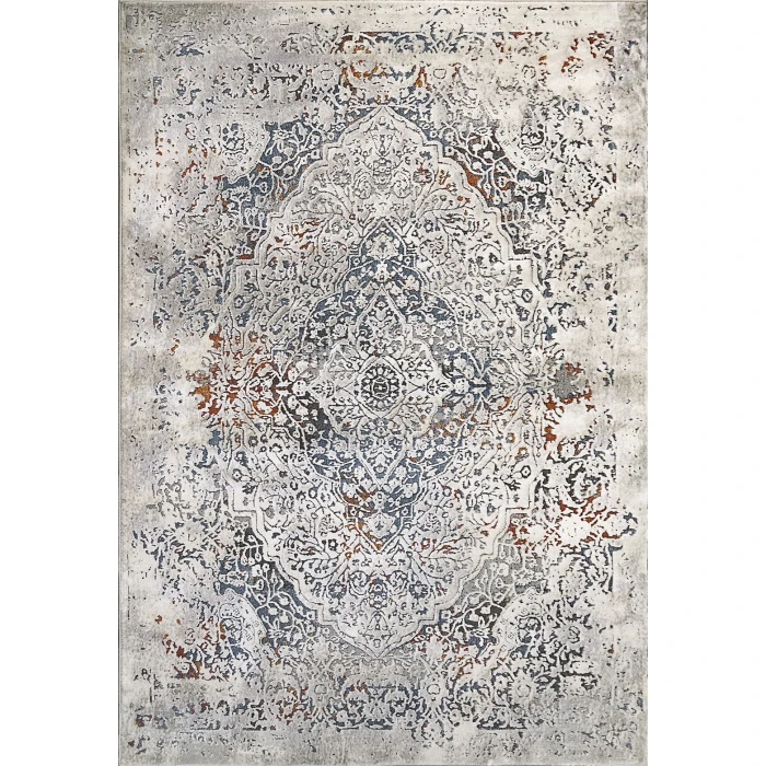 Dynamic Rugs ASTRO Grey/Blue/Multi 3954 7ft. 10in. x 10ft. 10in. Rect. Rug