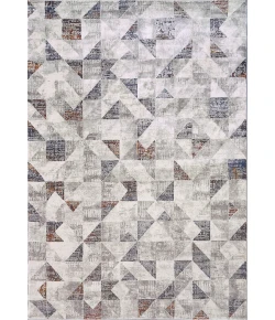 Dynamic Rugs ASTRO Grey/Multi 3956 7ft. 10in. x 10ft. 10in. Rect. Rug