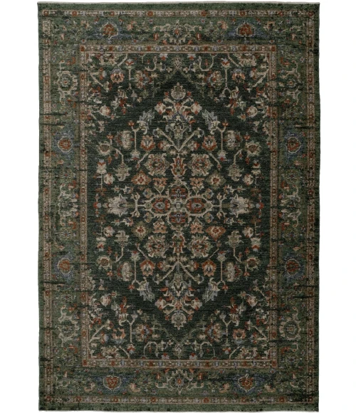Dynamic Rugs ATLANTA Navy/Multi 11750 6ft. 7in. x 9ft. 6in. Rect. Rug