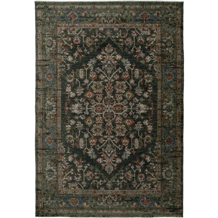 Dynamic Rugs ATLANTA Navy/Multi 11750 5ft. 3in. x 7ft. 6in. Rect. Rug