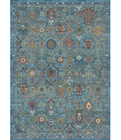 Dynamic Rugs ATLANTA Blue/Red/Multi 11764 5ft. 3in. x 7ft. 6in. Rect. Rug