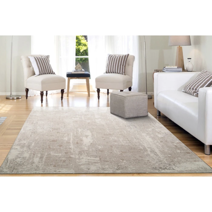Dynamic Rugs ATLAS Beige/Ivory 2570 9ft. 2in. x 12ft. Rect. Rug