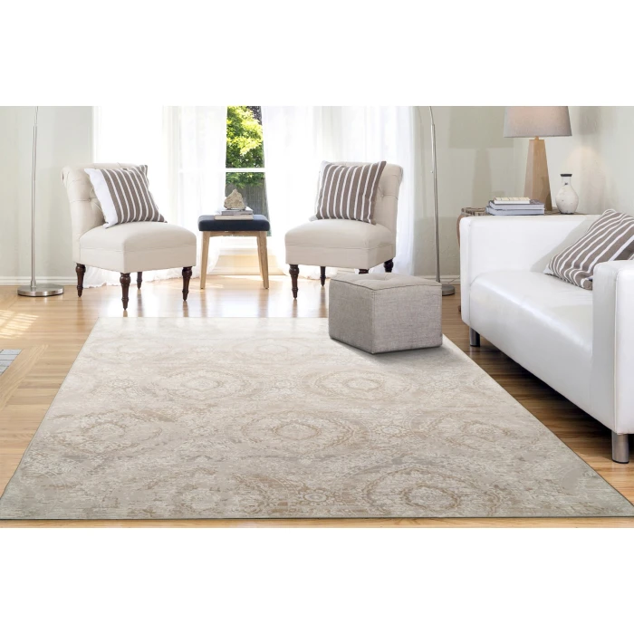 Dynamic Rugs ATLAS Beige 2573 5ft. 3in. x 7ft. 7in. Rect. Rug
