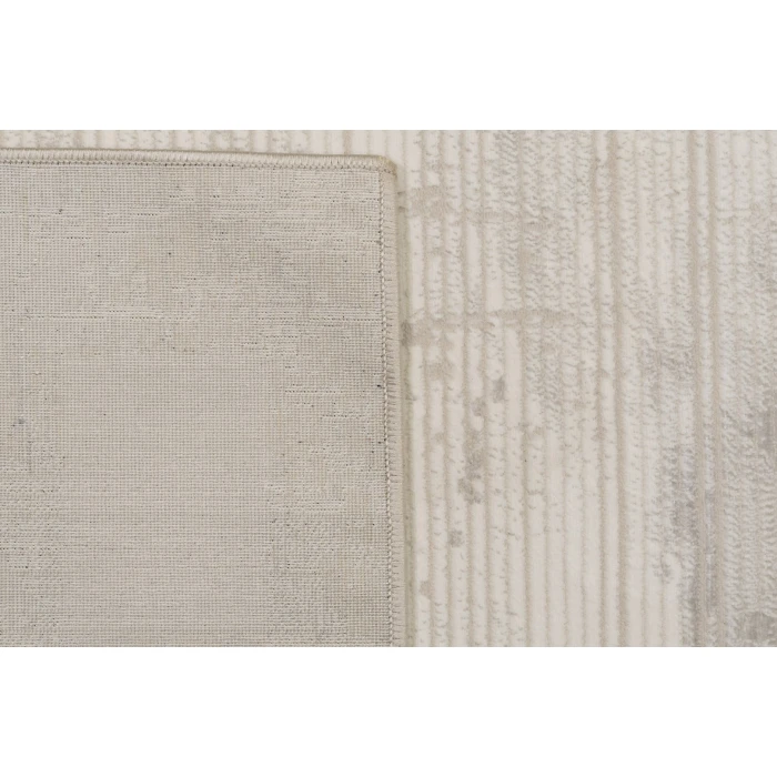 Dynamic Rugs ATLAS Ivory/Grey 2574 6ft. 7in. x 9ft. 6in. Rect. Rug