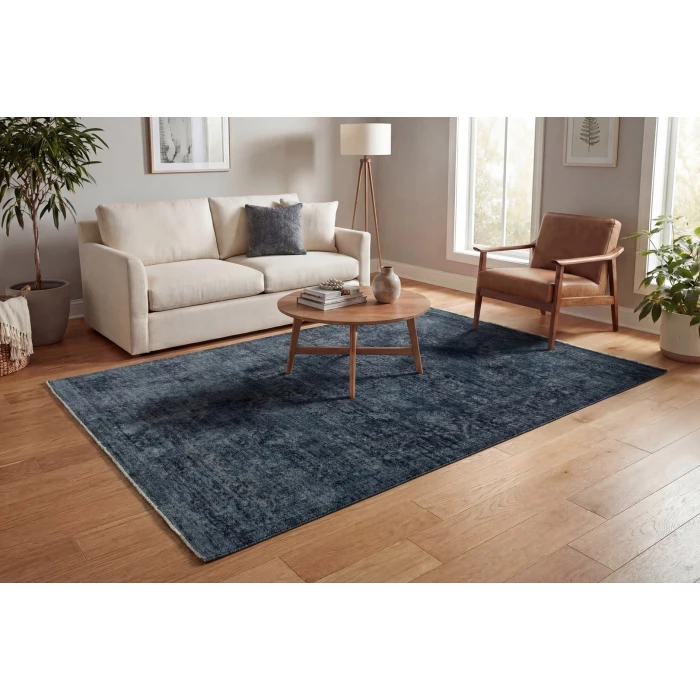 Dynamic Rugs ATMOS Navy 11980 9ft. x 12ft. 6in. Rect. Rug