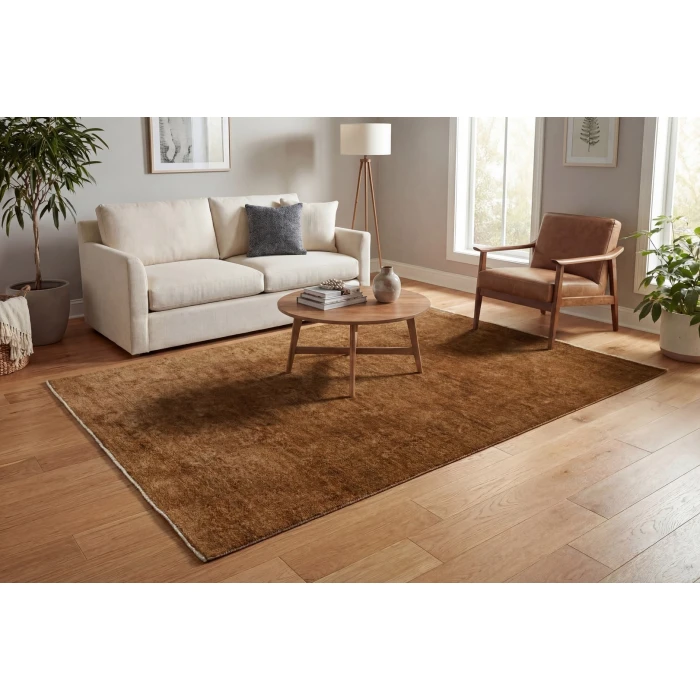 Dynamic Rugs ATMOS Rust 11980 9ft. x 12ft. 6in. Rect. Rug