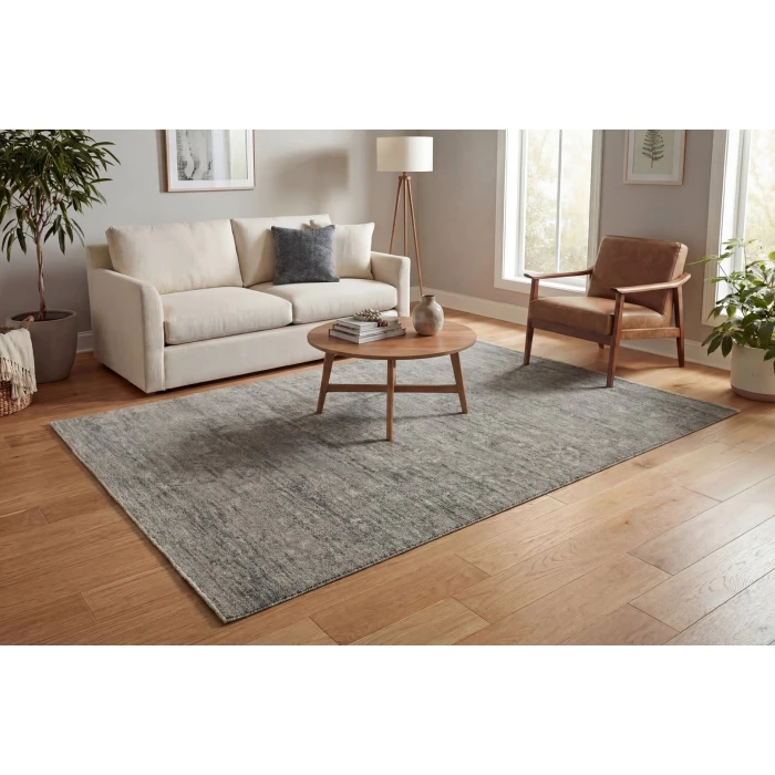 Dynamic Rugs ATMOS Grey/Dark Grey 11980 9ft. x 12ft. 6in. Rect. Rug