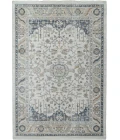 Dynamic Rugs AUTHENTIC Ivory/Navy 18782 5ft. 2in. x 7ft. Rect. Rug