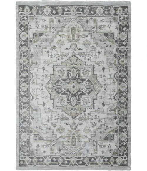 Dynamic Rugs AUTHENTIC Ivory/Grey/Beige 18787 5ft. 2in. x 7ft. Rect. Rug
