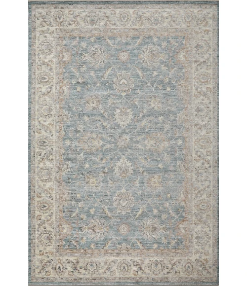 Dynamic Rugs AUTUMN Blue/Beige 10920 6ft. 7in. x 9ft. 10in. Rect. Rug